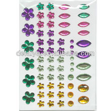 2013Newest acrylic crystal diamond sticker for flower